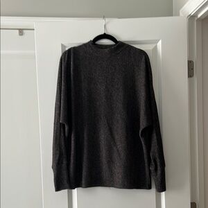 Women’s dolman sleeve Charcoal Sweater